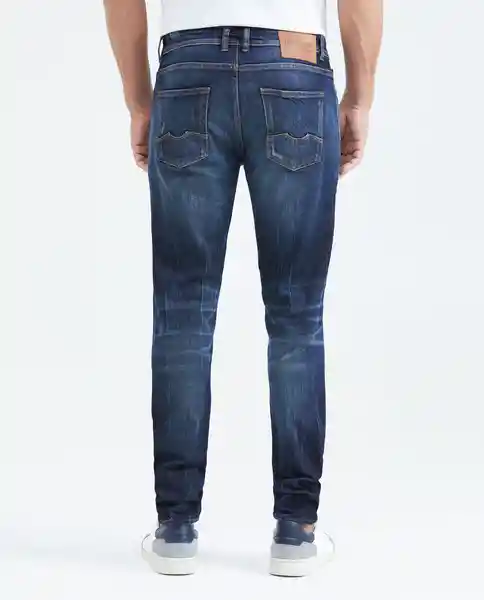 Jean Super Slim-Rider Azul Dark Ultraoscuro T 28/32 Chevignon