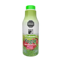 Colanta Yogur Entero Fresa Garrafa