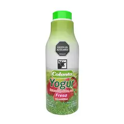Colanta Yogur Entero Fresa Garrafa