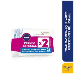 Nivea Toallas Desmaquillantes para Piel Normal