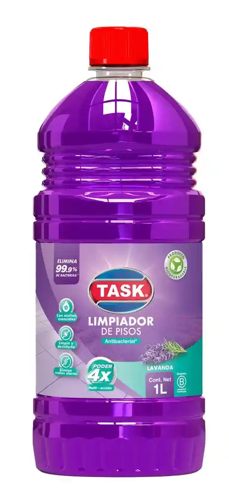 Task Limpia Piso Lavanda