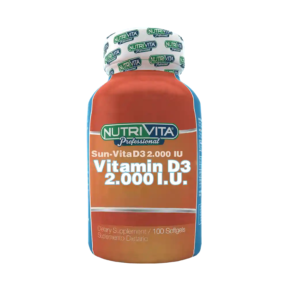 Nutri Vita Suplemento Dietario Sun Vita D3 (2000IU)