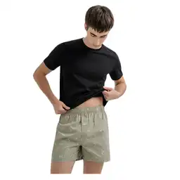 Pijama Cora 2 Piezas en Algodón Masculino Eaxo Punto Blanco