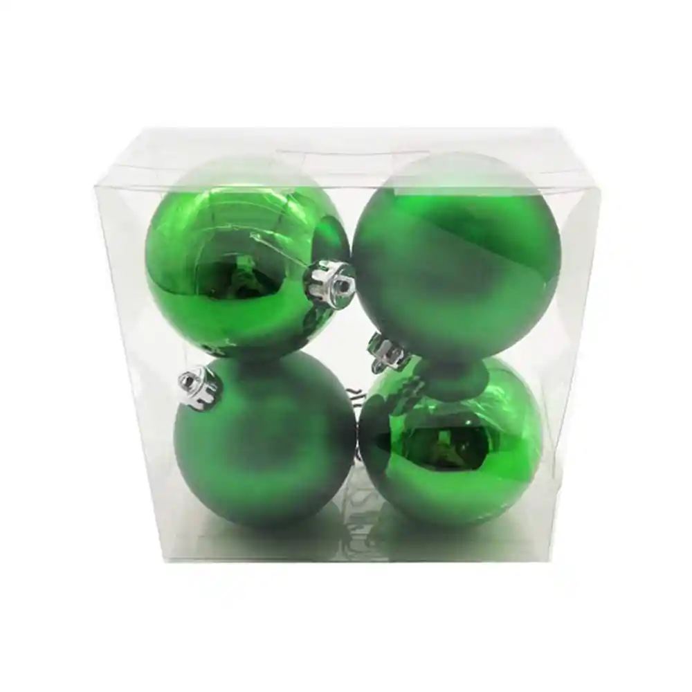 Set 4 Esferas Verde Krea