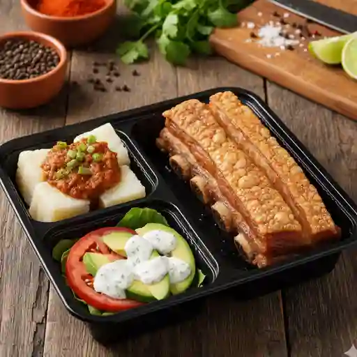 Costilla chicharronada