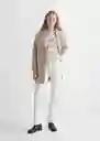 Abrigo Living Topo Talla 21 Teen Niñas Mango