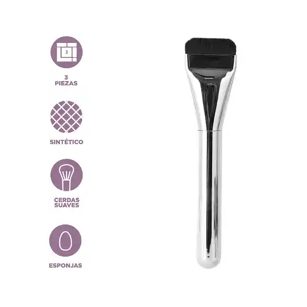 Set de Maquillaje Serie Silvery Gray Miniso