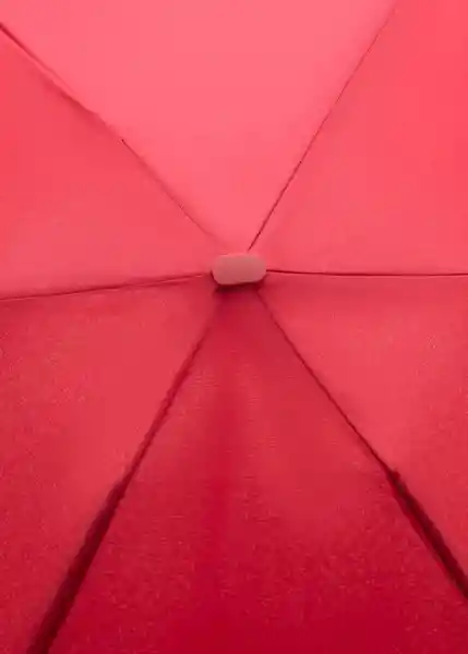 Paraguas Mini Rojo Talla 99 Mujer Mango