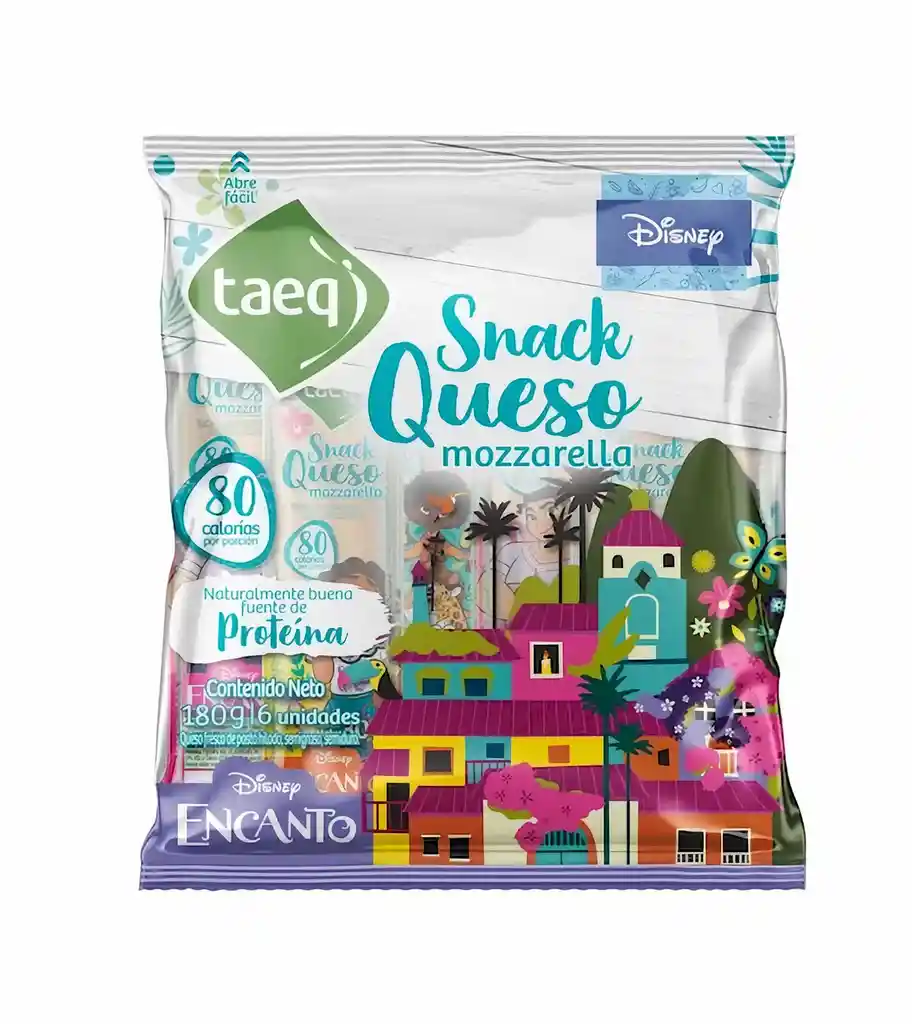 Taeq Snack Queso Mozarella Encanto
