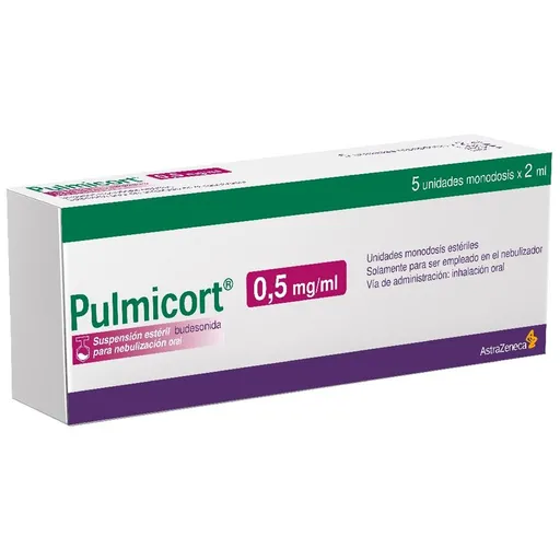 Pulmicort Suspensión para Nebulización Oral (0.5 mg)