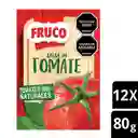 Salsa de Tomate Fruco sachet 80G x 12unidades