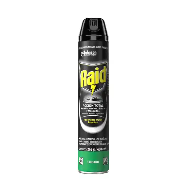 Raid Insecticida Acción Total Aerosol