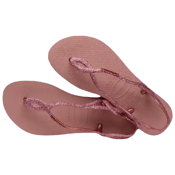 Sandalias Luna Sparkle Rosa Crocus Talla 36 4148065 Havaianas