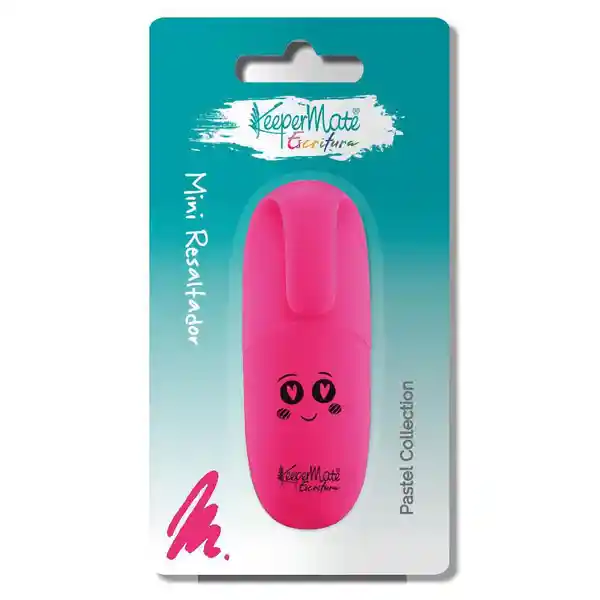 Keepermate Resaltador Mini Rosado KER-003-1