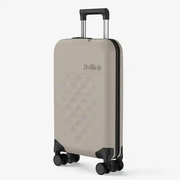 Rollink Maleta Carry on Flex Gris Pequeño 360