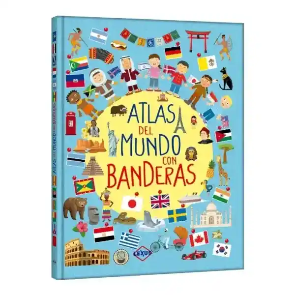 Atlas Del Mundo Con Banderas Lexus