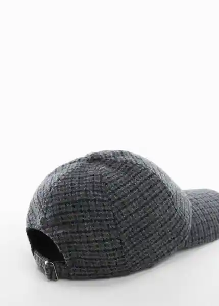 Gorra Tartan Gris Talla 99 Niña Mango