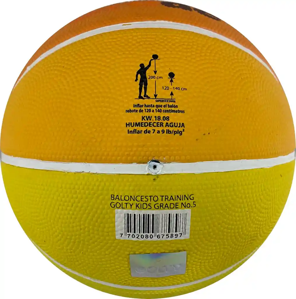 Golty Balón Baloncesto Kids Naranja