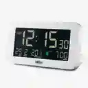 Braun Reloj Despertador Con Temperatura Blanco