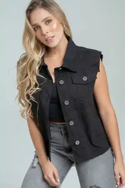 Chaleco Hockey Color Negro Talla XL Ragged