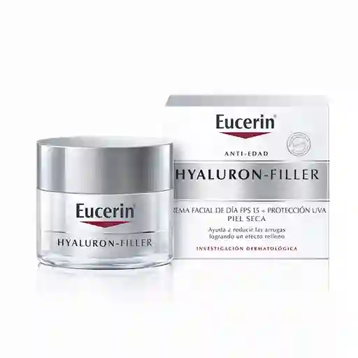Eucerin Crema Antiedad Día Hyaluron Filler Fps 15 50 mL