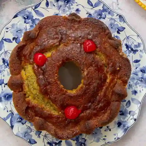 Torta de semillas de amapola y limón