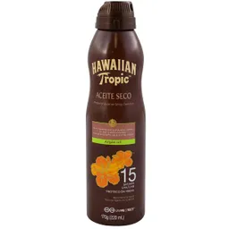 Hawaiian Tropic Loción Bron Argan SPF15 Protección Media