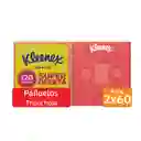 Pañuelos Faciales Kleenex Cubo 2 x 60 Und