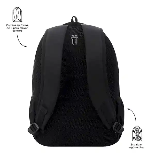 Morral Tracer 4 Color Negro N01 Totto