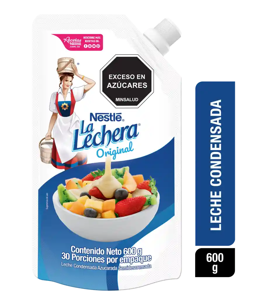 Leche condensada LA LECHERA x 600g