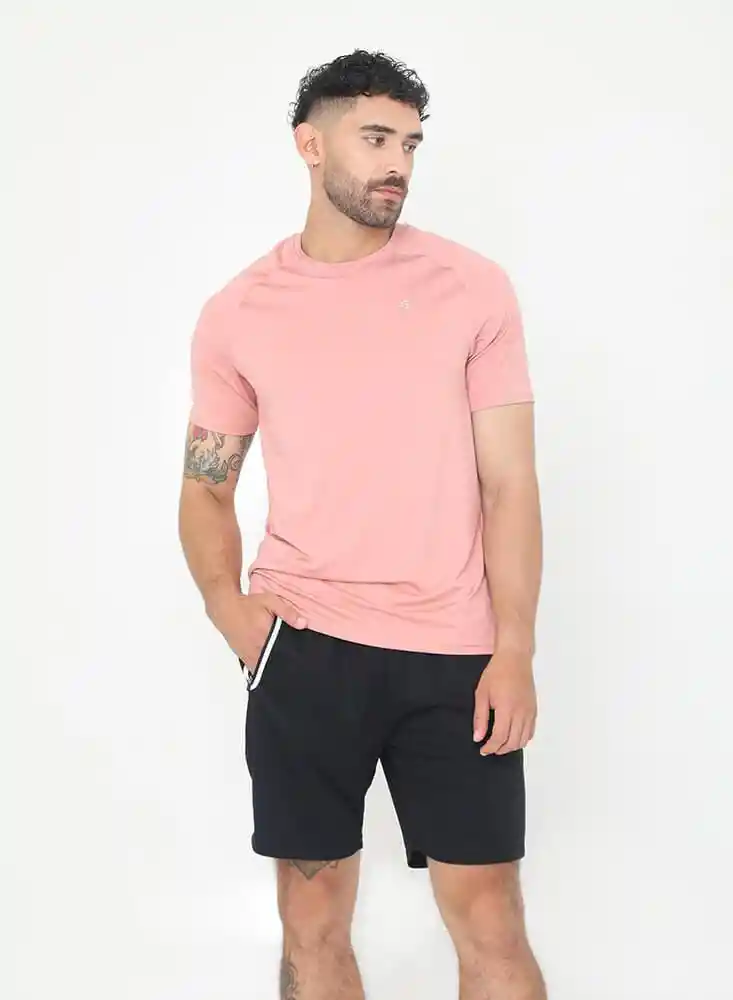 Camiseta Mc M-rosadoosc