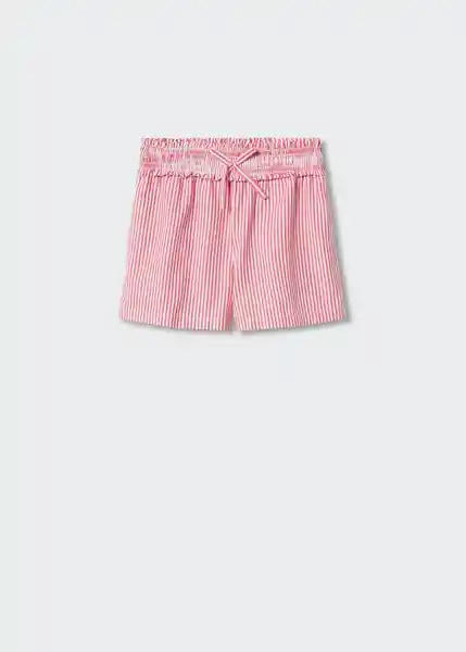 Short Amber-H Rojo Talla 08 Niñas Mango