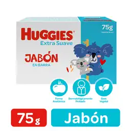 Huggies Jabón en Barra Extra Suave