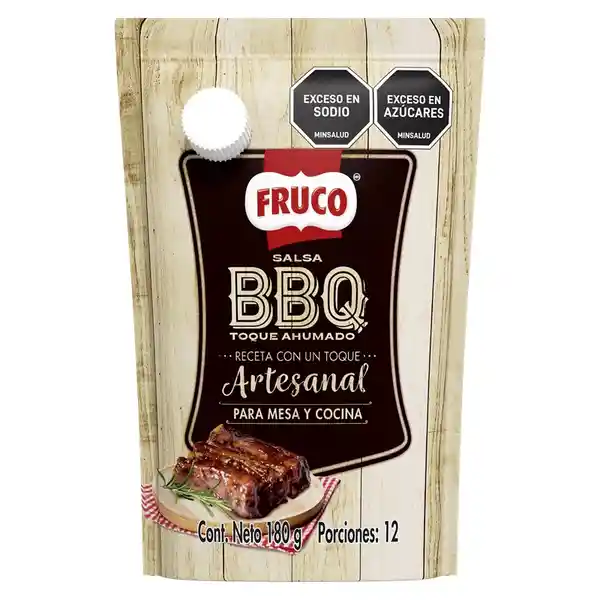 Salsa Fruco BBQ artesanal doypack 180G