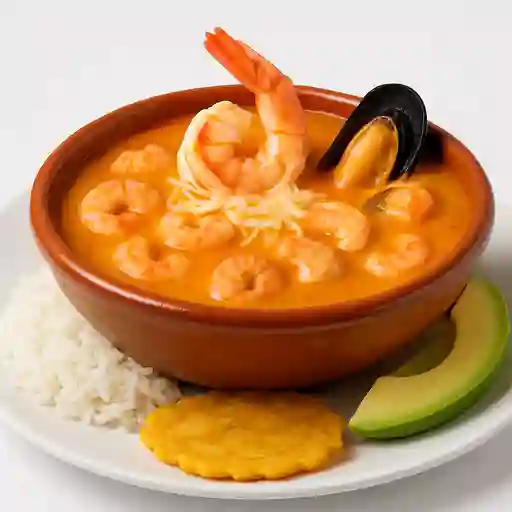 Cazuela de Camarones