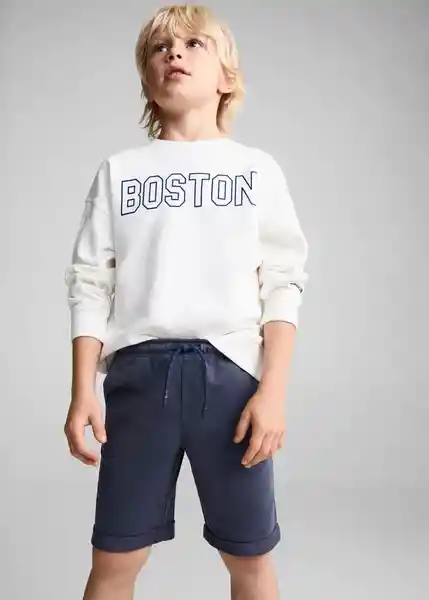 Bermuda Asier6 Navy Talla 14 Niños Mango