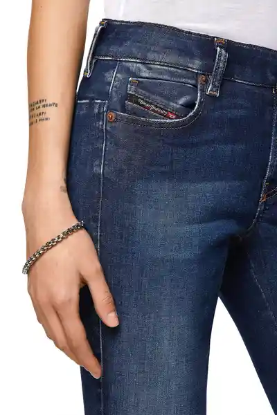 Diesel Jean D-Jevel Para Mujer Azul Talla 30