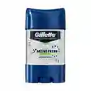 Antitranspirante en Gel Invisible Gillette Power Rush 82 g