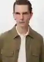 Chaqueta Alicudi Khaki Talla S Hombre Mango