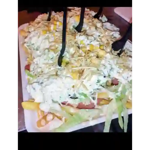 Salchipapa para 5 Personas