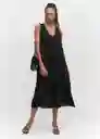 Vestido Turmalin-A Negro Talla XS Mujer Mango