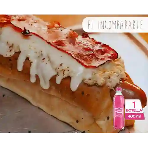 Combo Hot Dog Bóxer + Postobón Manzana 400 ml