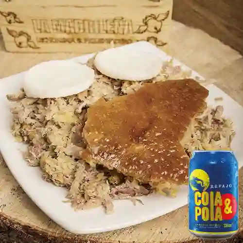 Combo lechona 300gr + refajo colapola