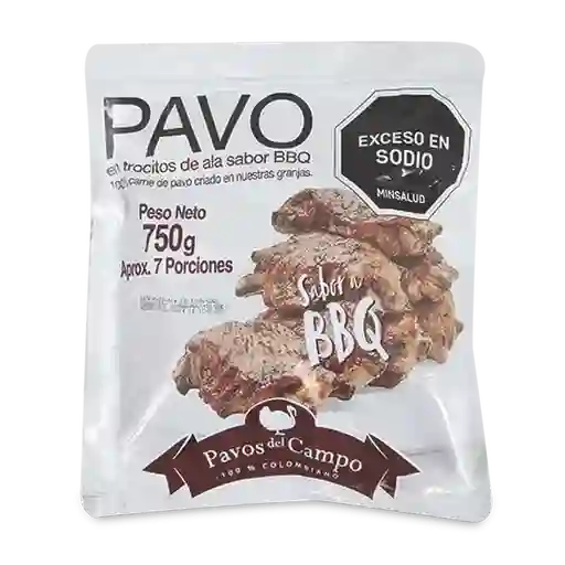 Pavos Del Campo Trocito de Ala de Pavo Bbq