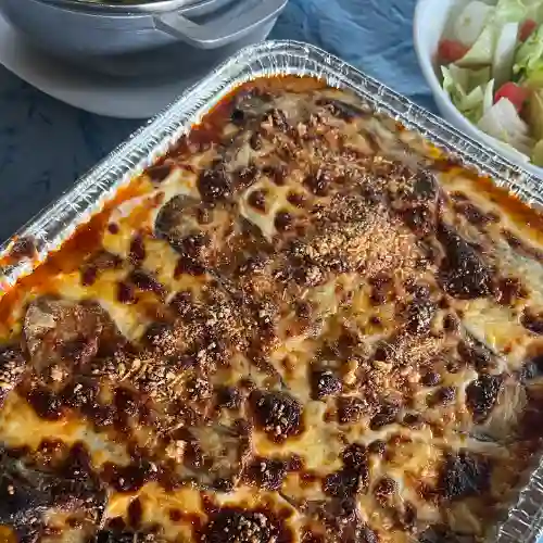 Lasagna Mixta de Pollo y Bolognesa