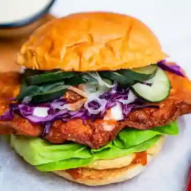 Spicy Chicken Sandwich.