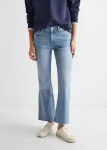 Jean Flare Cut Tejano Medio Talla 20 Teen Niñas Mango