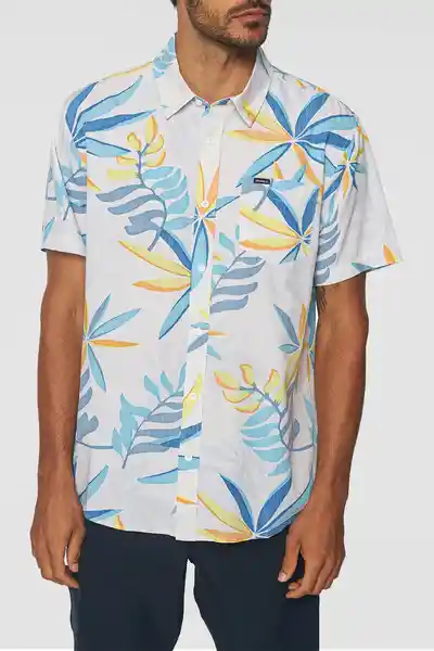 ONeill Camisa Late Drop am Crema Talla S