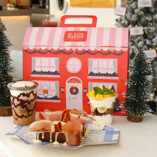 Casita de navidad (combo)