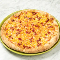 Pizza Maíz y Tocineta Mediana